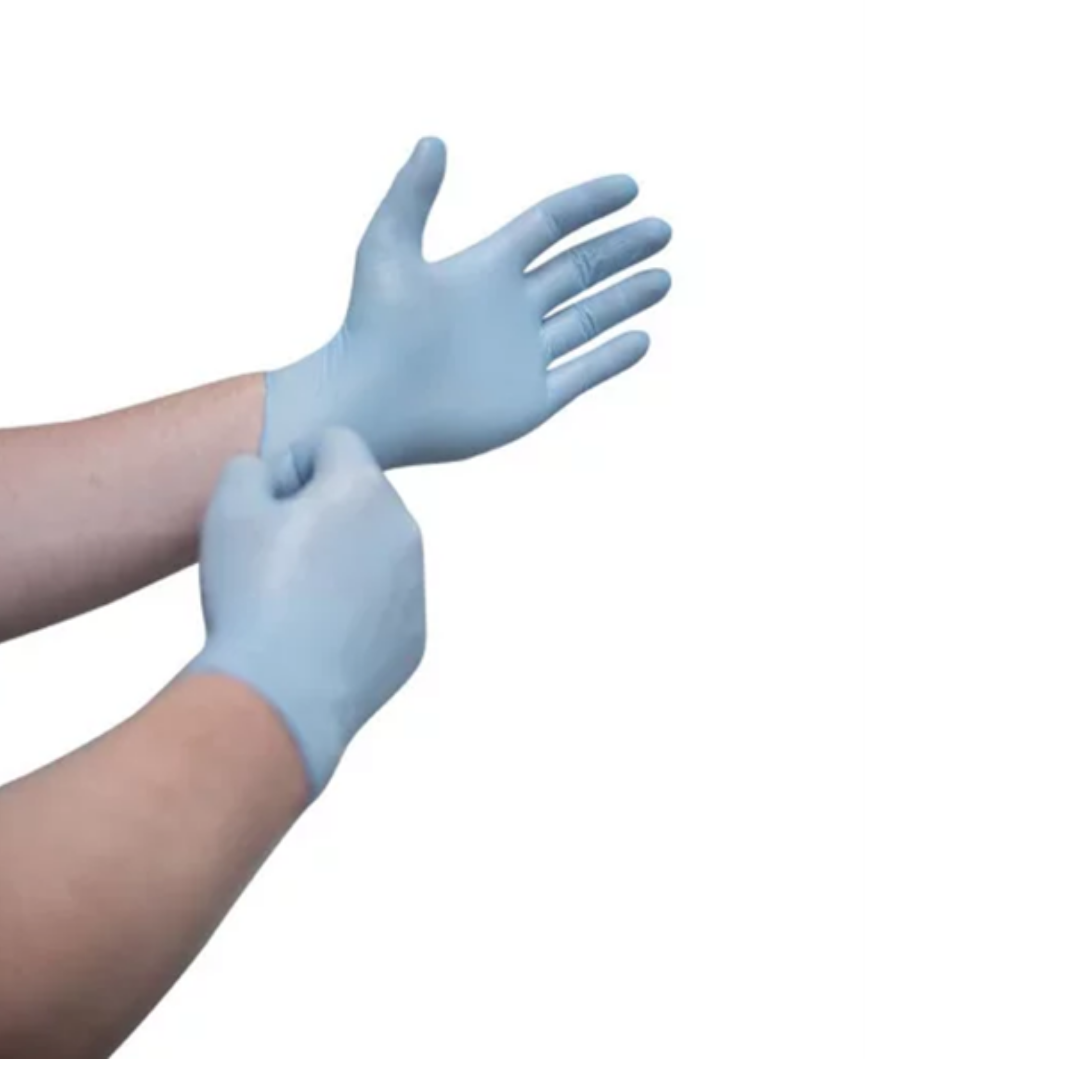 Case of (10 boxes) Disposable Nitrile Gloves | CARBON NEUTRAL AND BIODEGRADABLE image 2
