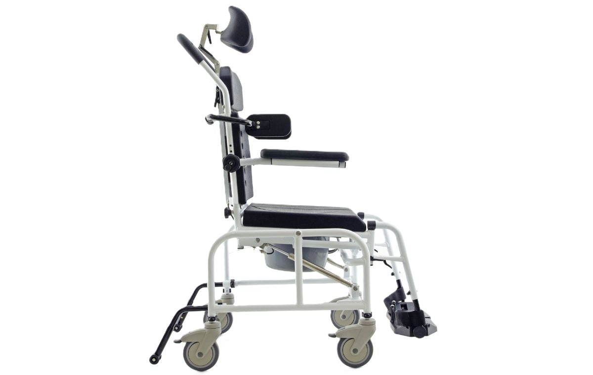Alerta Aqua Tilt-In-Space Hi-Lo Shower Commode Chair image 4