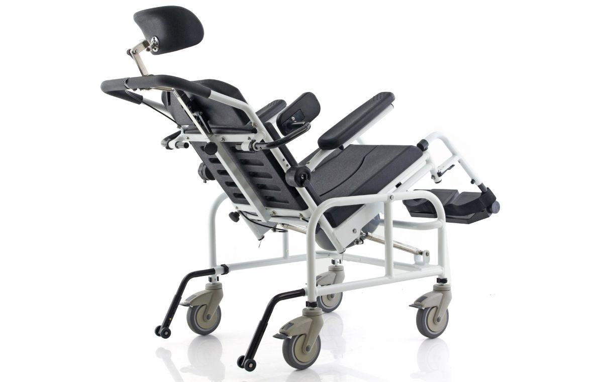 Alerta Aqua Tilt-In-Space Hi-Lo Shower Commode Chair image 2