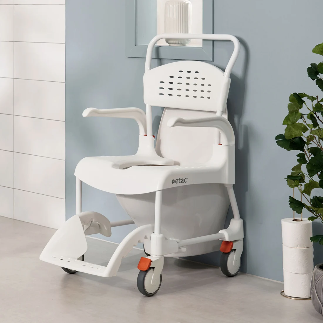 Etac Clean Mobile Shower Commode