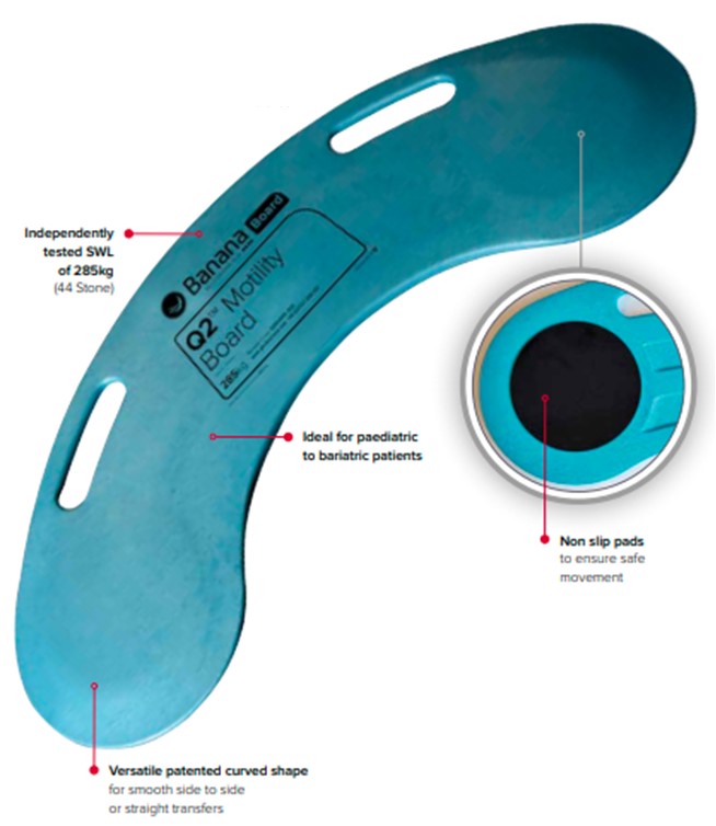 Non-Skid Transfer Board  Rehabilitation Advantage